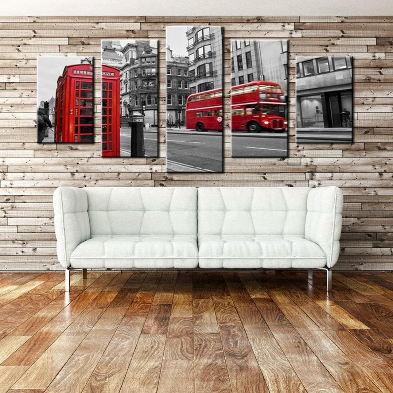 London Street Canvas Wall Art