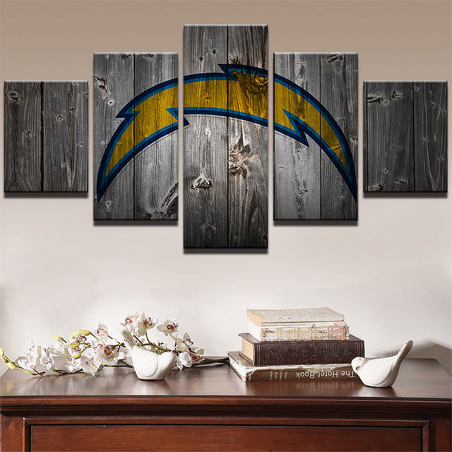 Los Angeles Chargers Canvas Wall Art