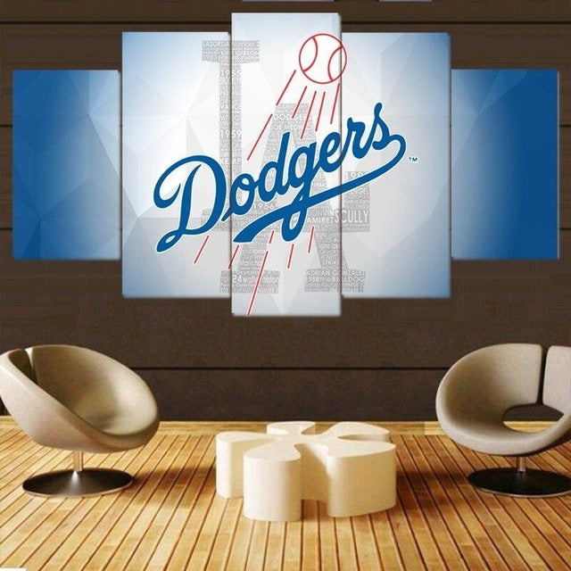 Los Angeles Dodgers Canvas Wall Art