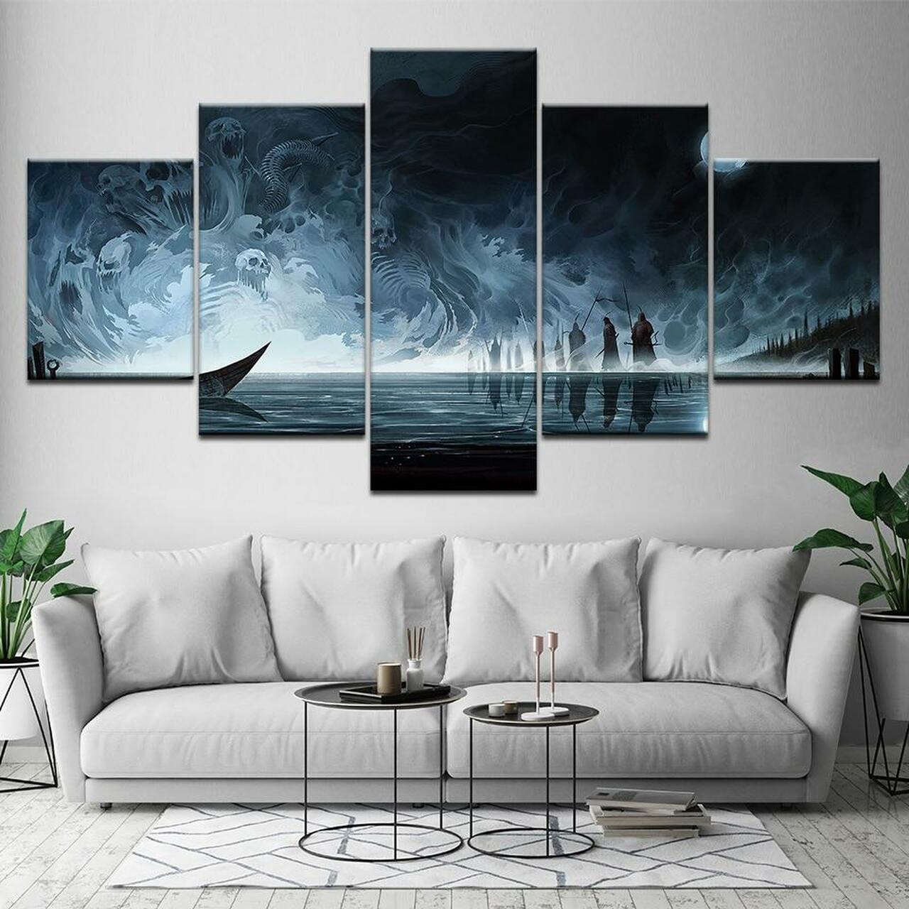 Lost Souls Requiem Canvas Wall Art