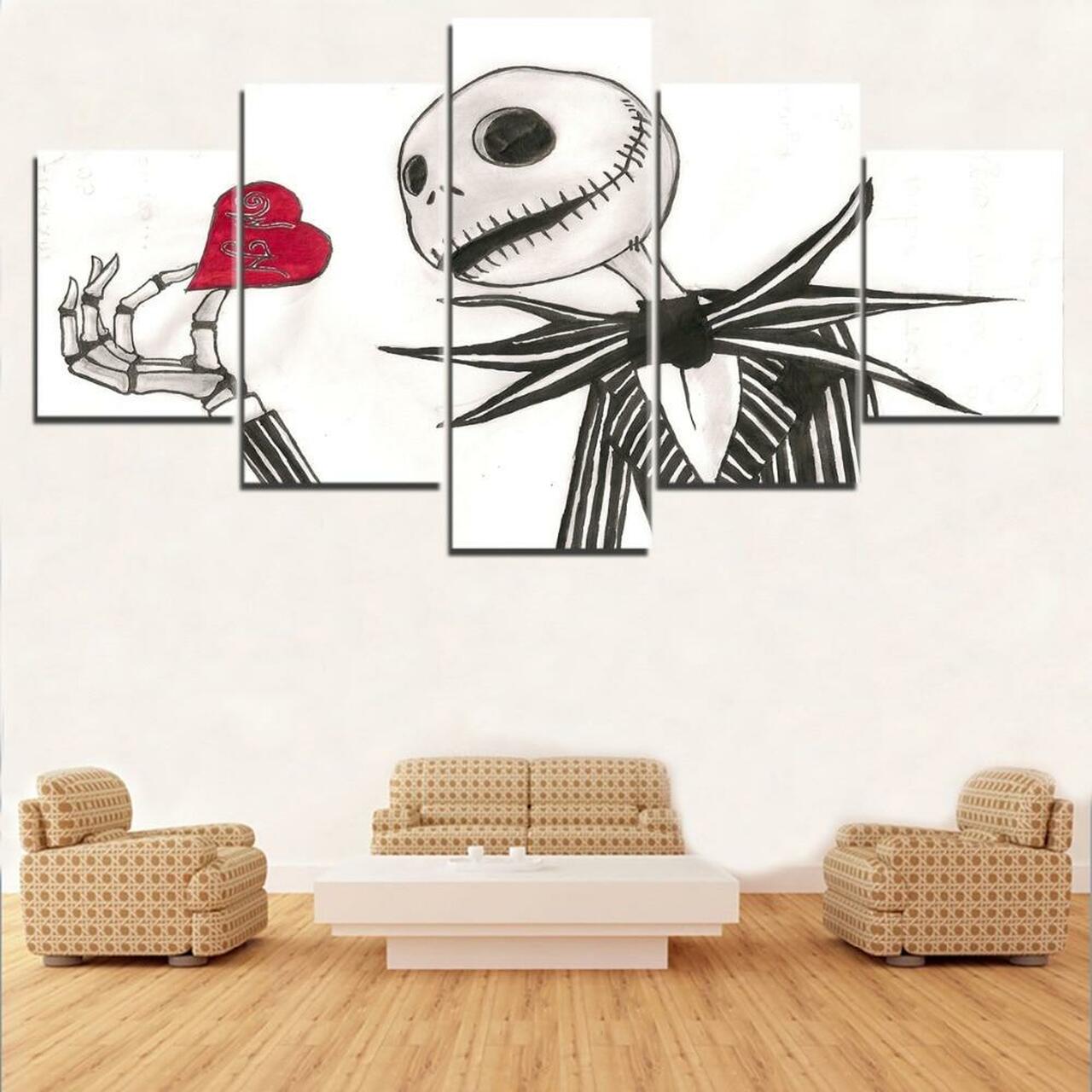 Love Nightmare Canvas Wall Art