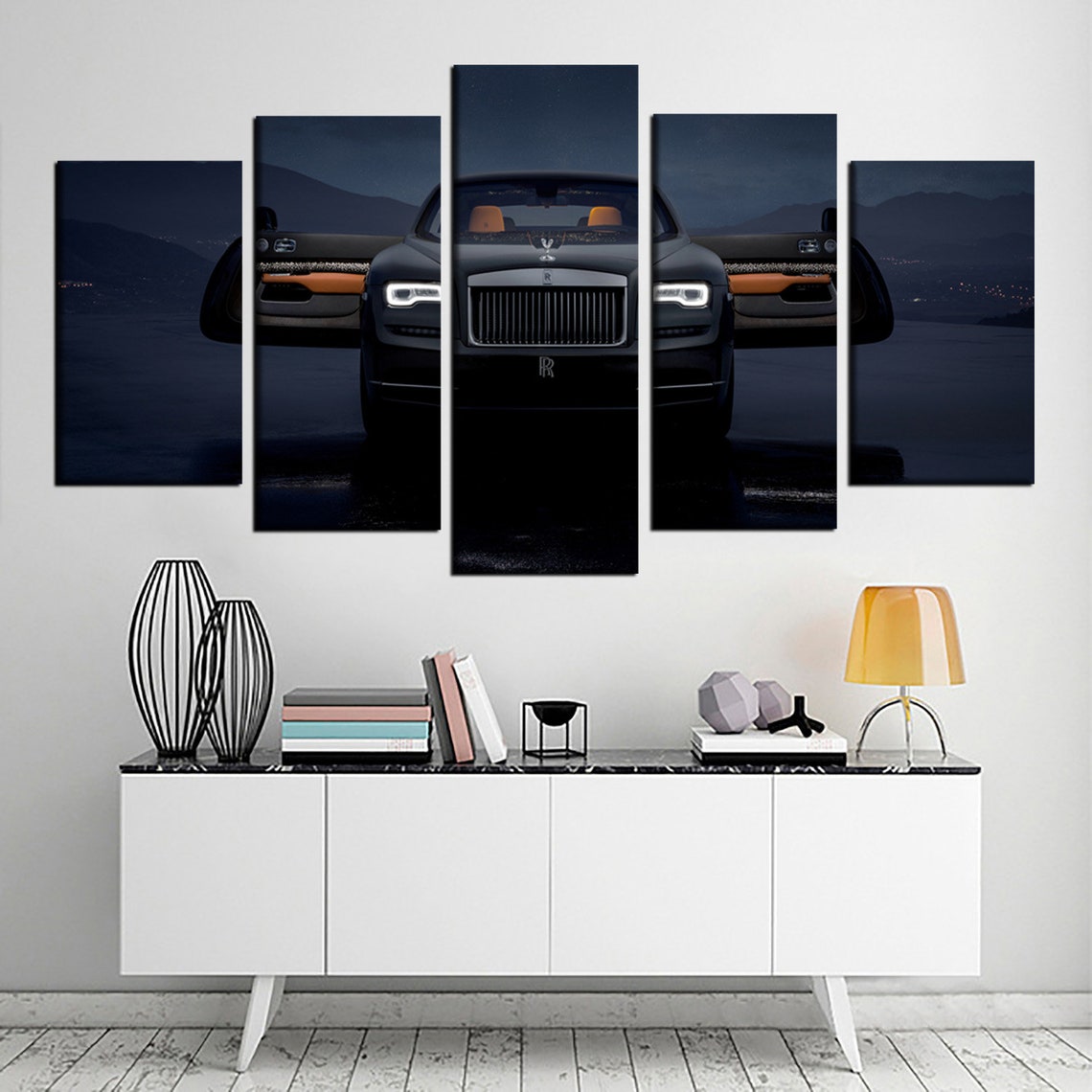 Luxury Car – Wraith Luminary Canvas Wall Art