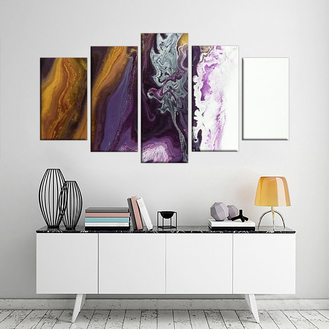 Marble Contemporary Art Canvas Wall Art