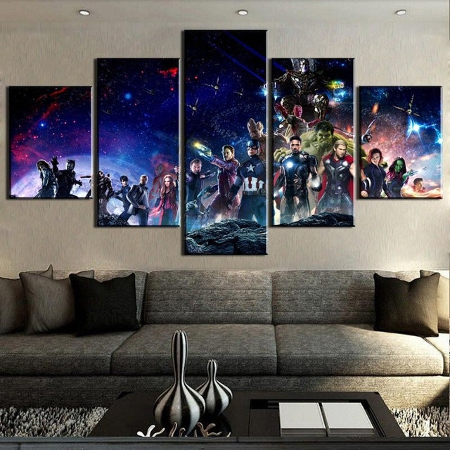Marvel Avengers Infinity War Canvas Wall Art