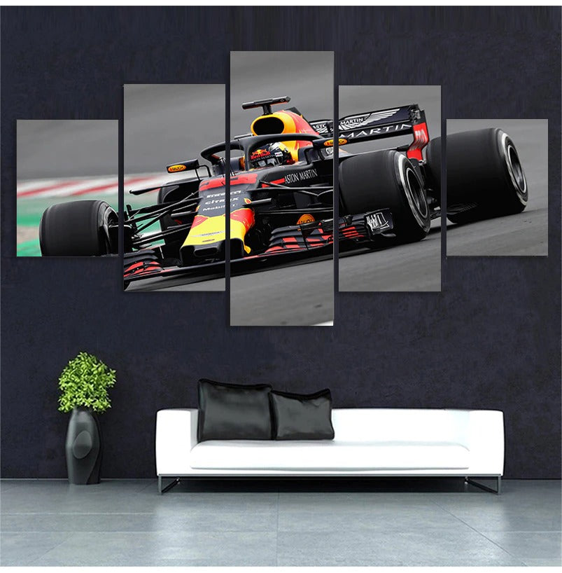 Mclaren F1 Race Car Canvas Wall Art