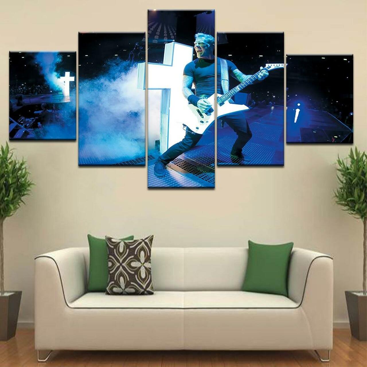 Metallica Heavy Metal Band Canvas Wall Art