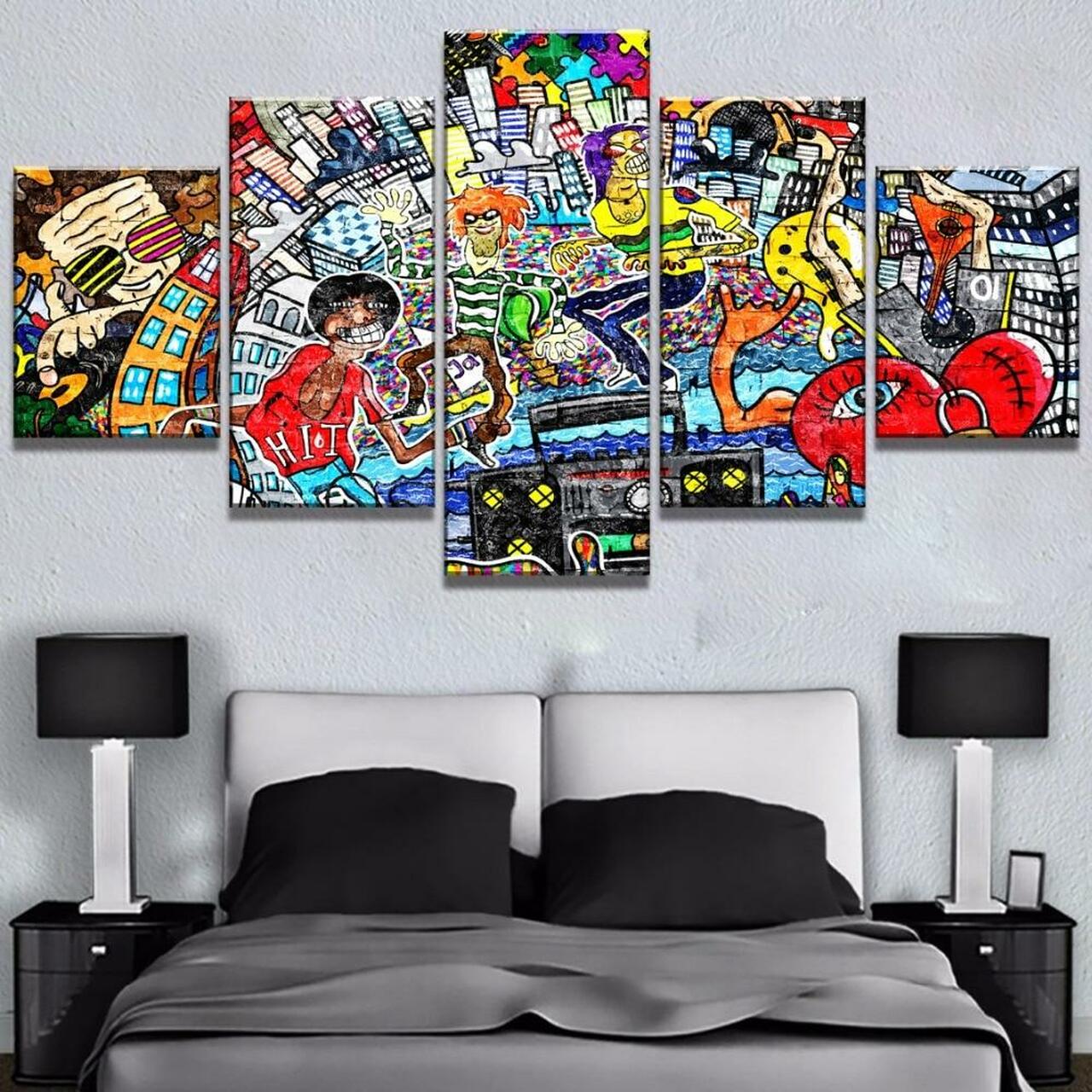 Music Vibes Canvas Wall Art