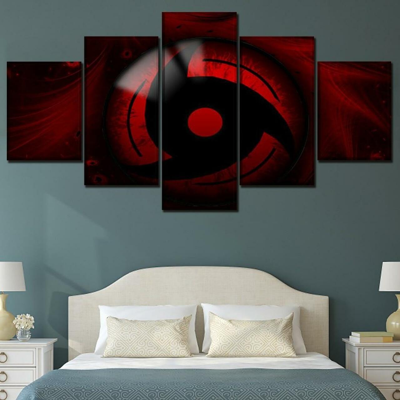 Naruto Mangekyo Canvas Wall Art