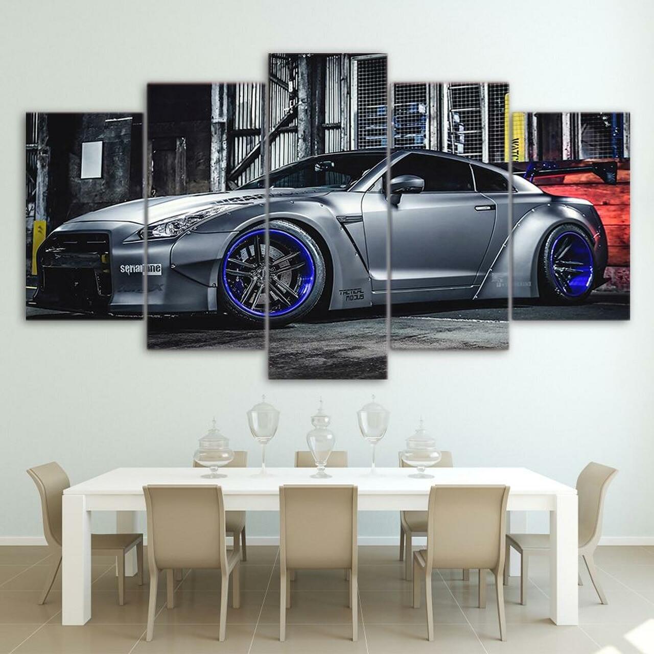 Nissan Gtr Canvas Wall Art