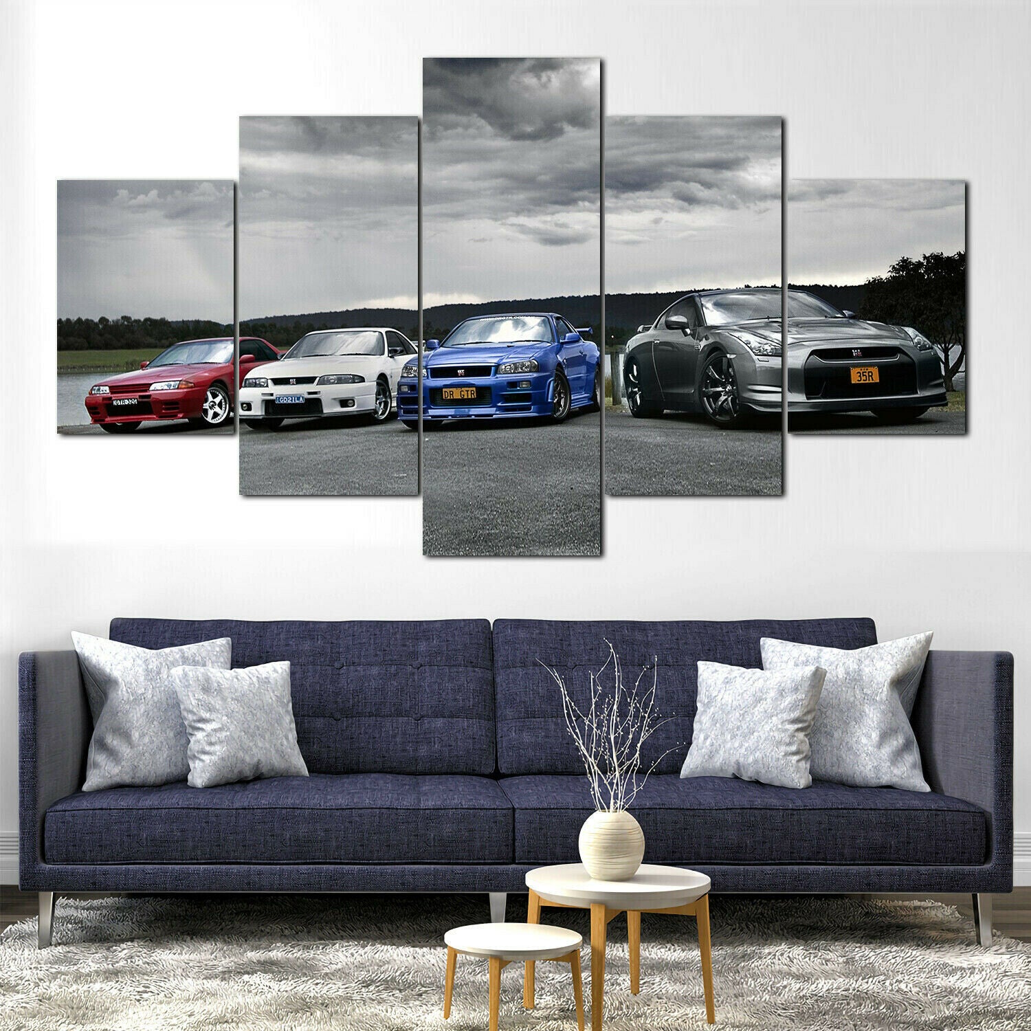 Nissan Skyline Gtr Evolution Canvas Wall Art