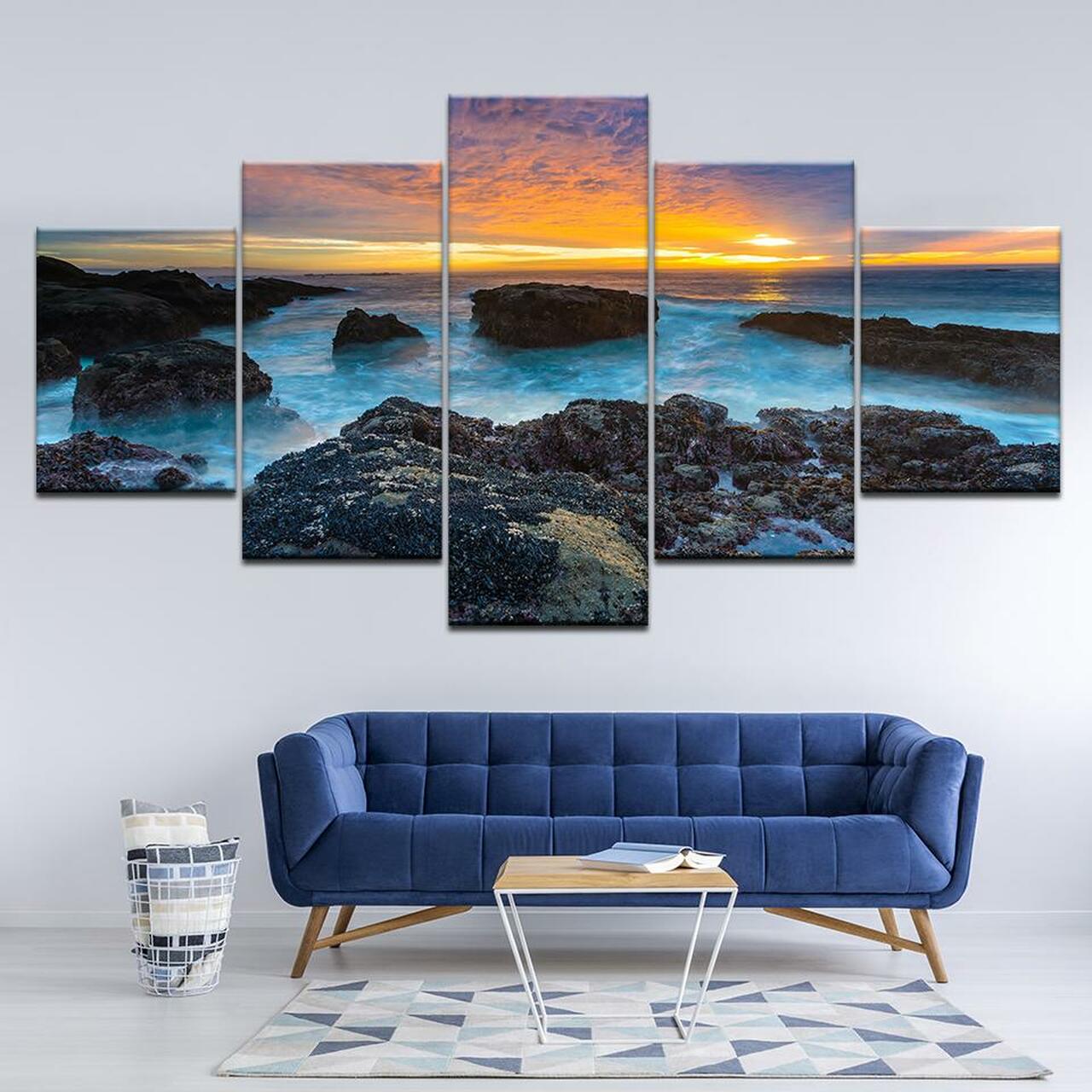 Over The Seas Canvas Wall Art