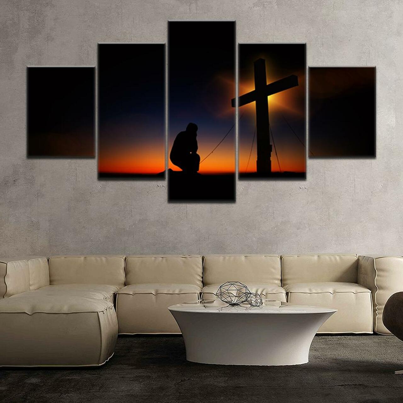 Pray Before The Lord Canvas Wall Art
