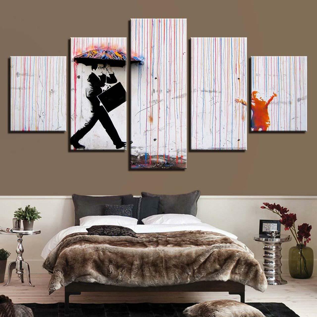 Rainy Day Canvas Wall Art