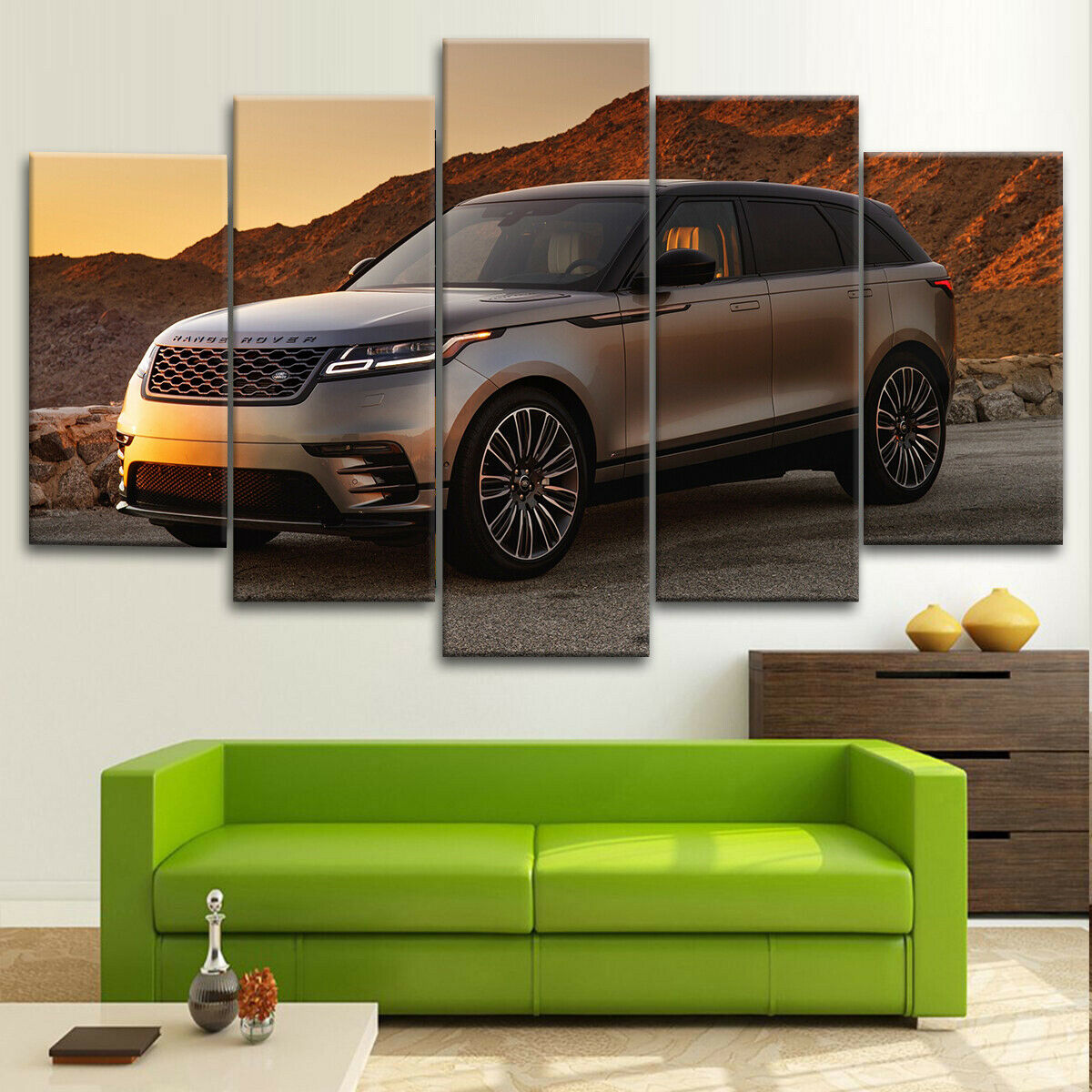 Range Rover Velar Suv Canvas Wall Art