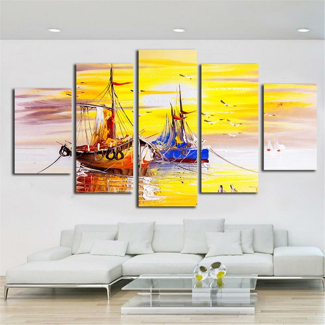 Sailboat Canvas Wall Art