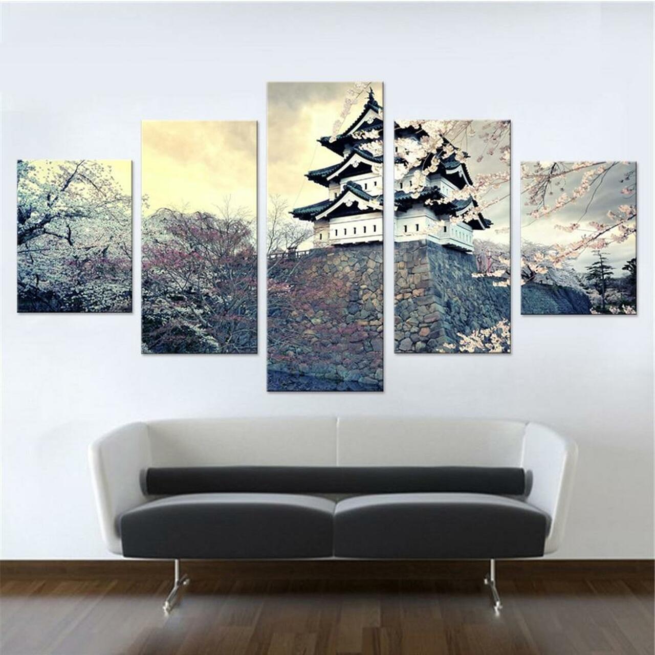Scenic View Japan Canvas Wall Art