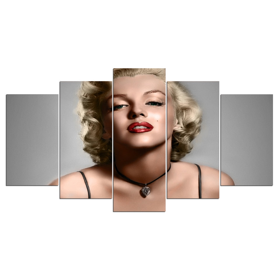 Sexy Marilyn Monroe Canvas Wall Art