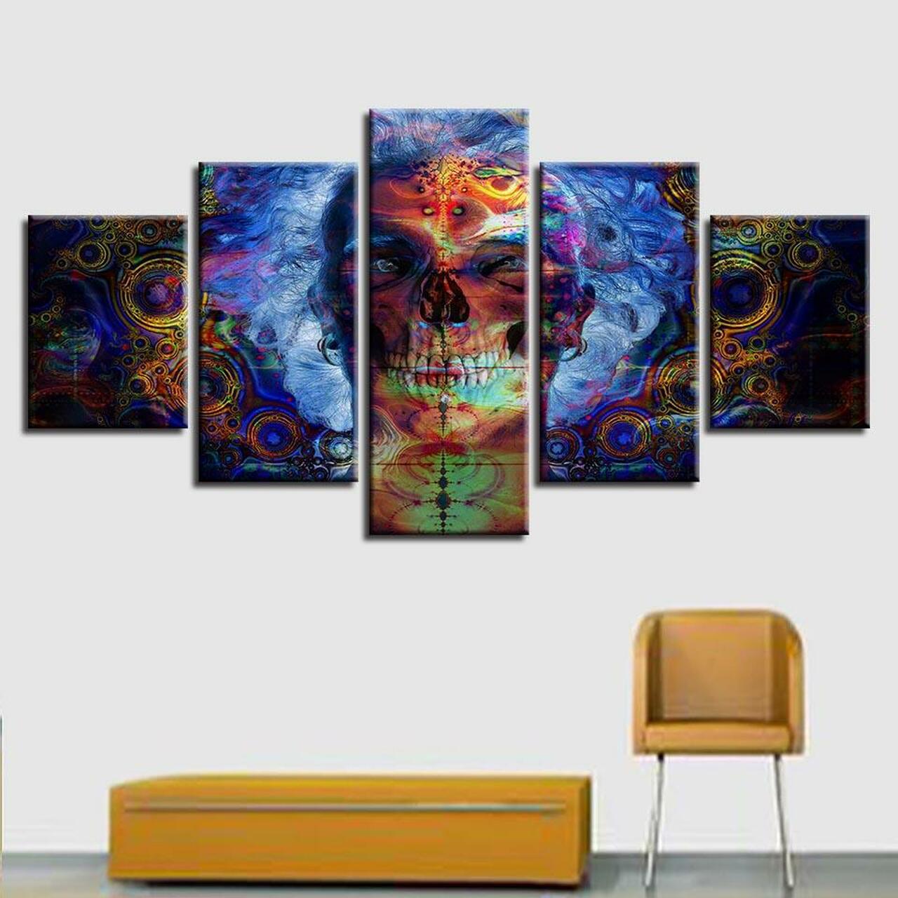 Smiling Man Canvas Wall Art