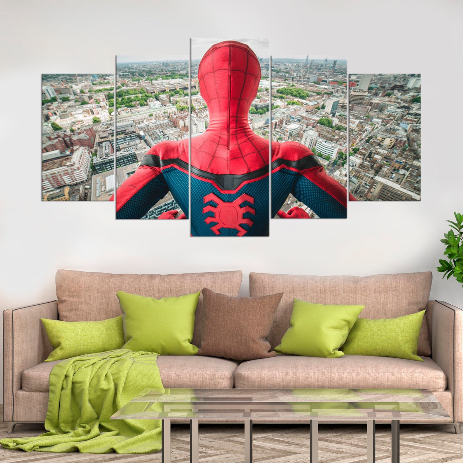 Spider Man Movie Superhero Canvas Wall Art
