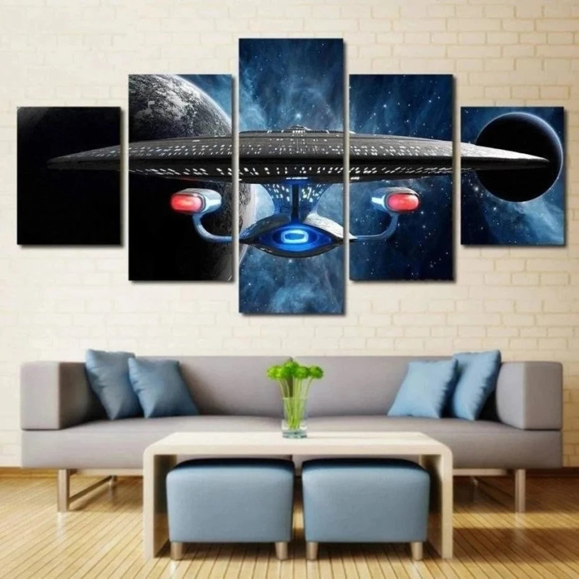 Star Trek Enterprise Canvas Wall Art
