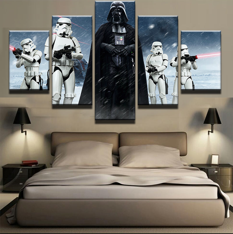 Star Wars Black Knight Imperial Canvas Wall Art