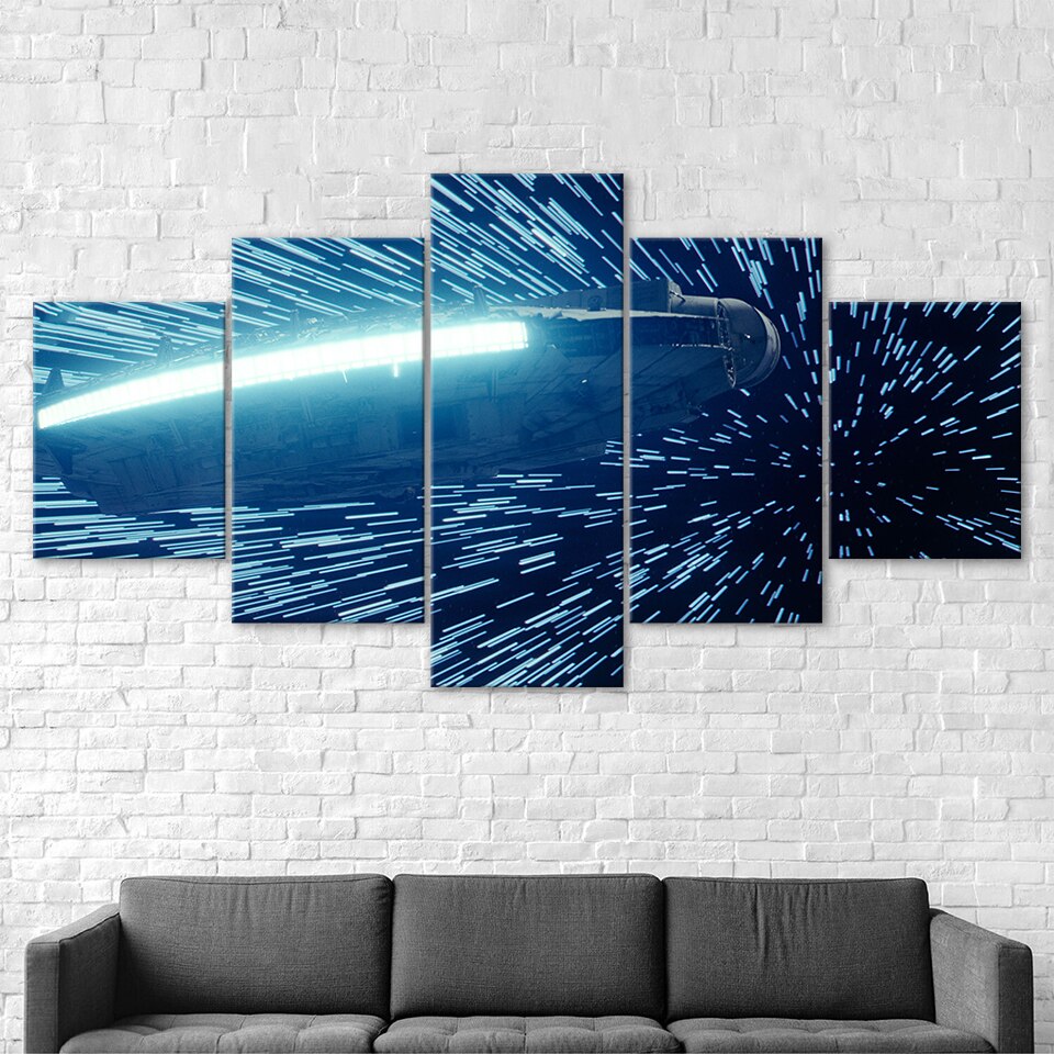 Star Wars Deep Space Canvas Wall Art