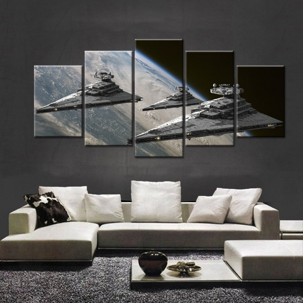 Star Wars Destroyer Ation Canvas Wall Art