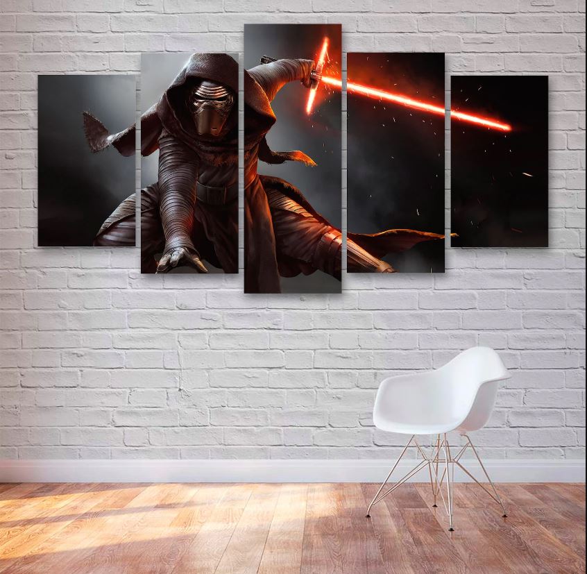 Star Wars Kylo Ren Movie Canvas Wall Art