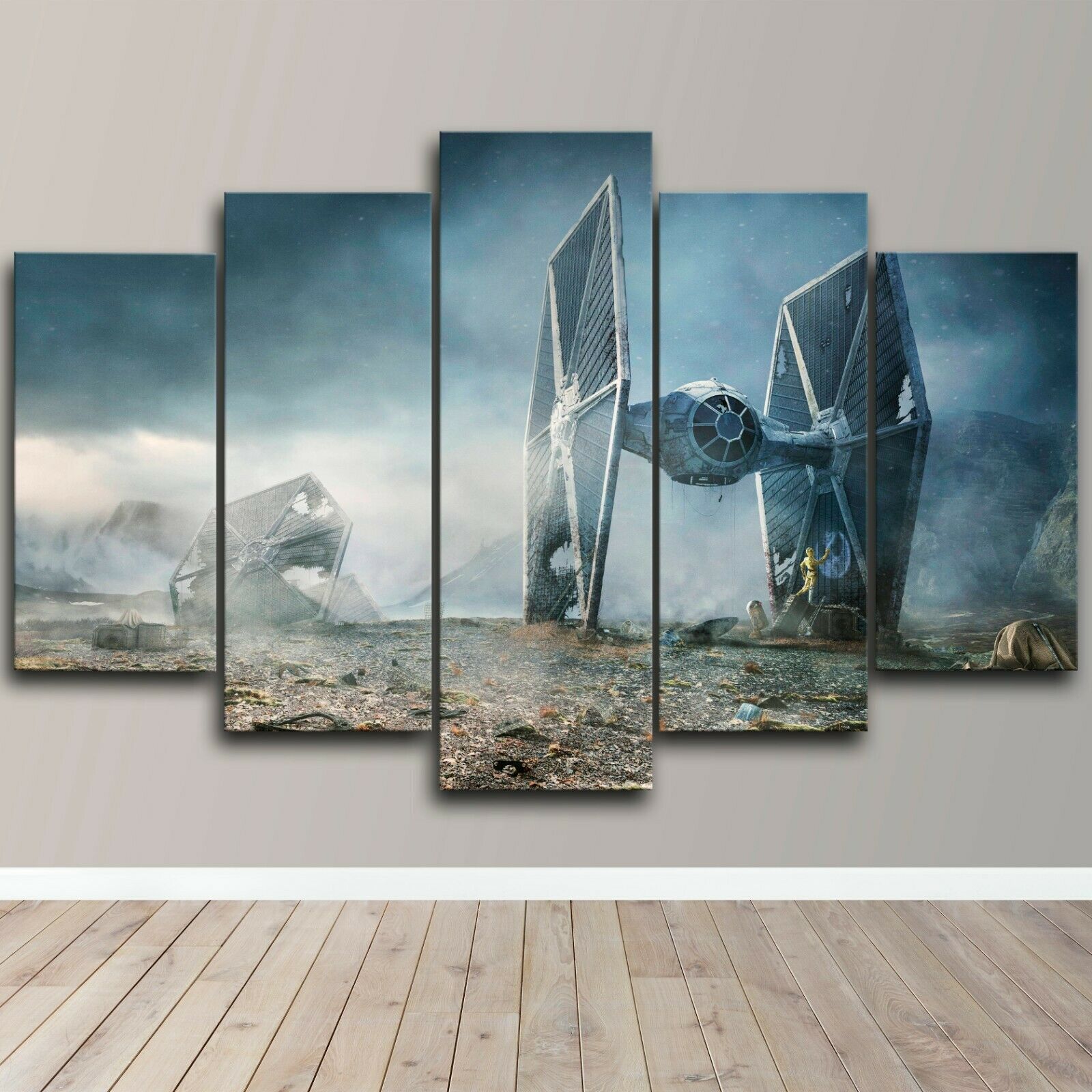 Star Wars Tie Fighter Canvas Wall Art