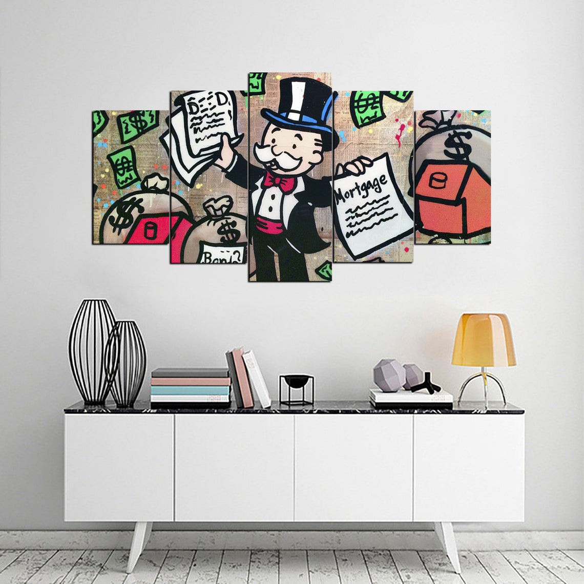 Street Art Graffiti Canvas Wall Art
