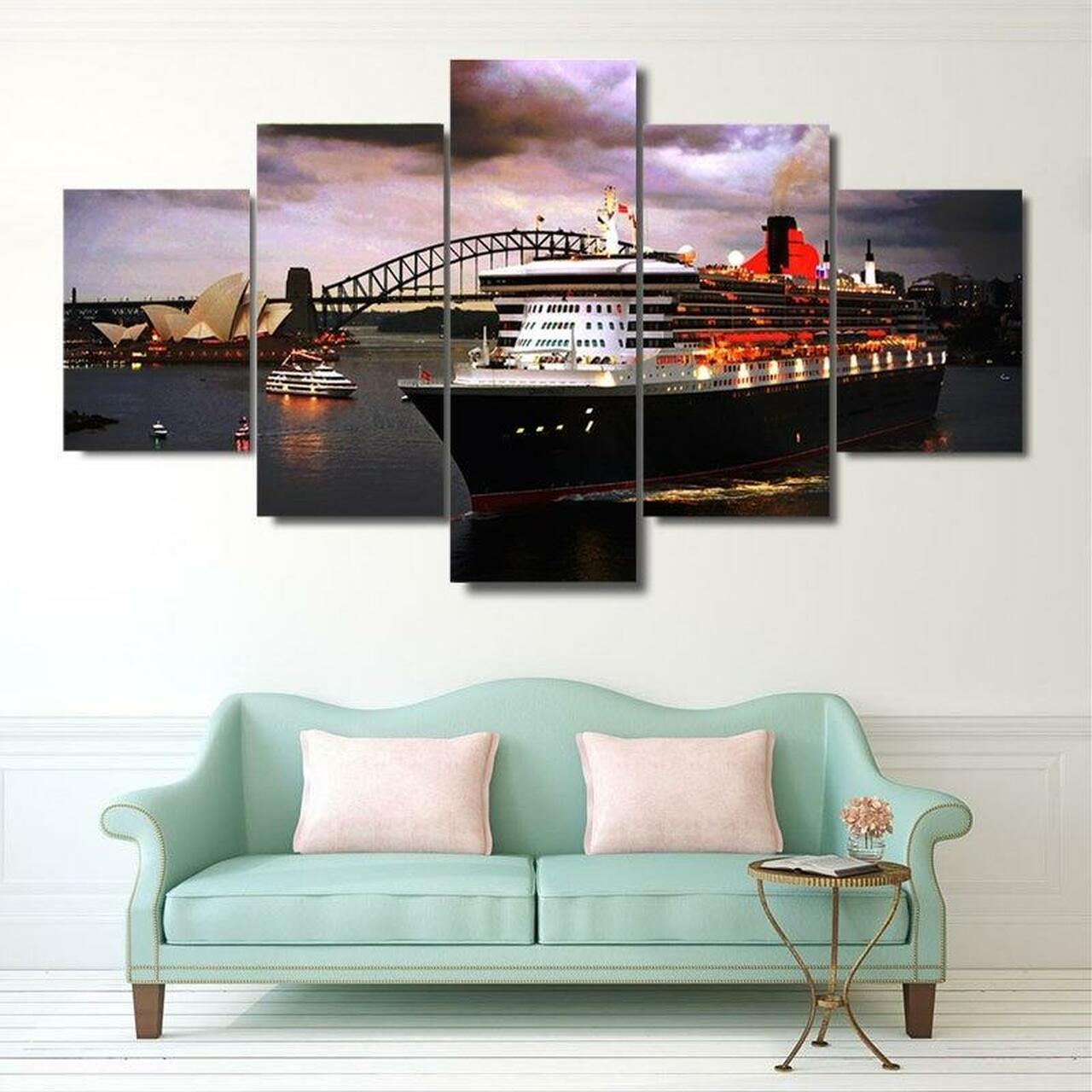 Sydney Opera Cruise Canvas Wall Art