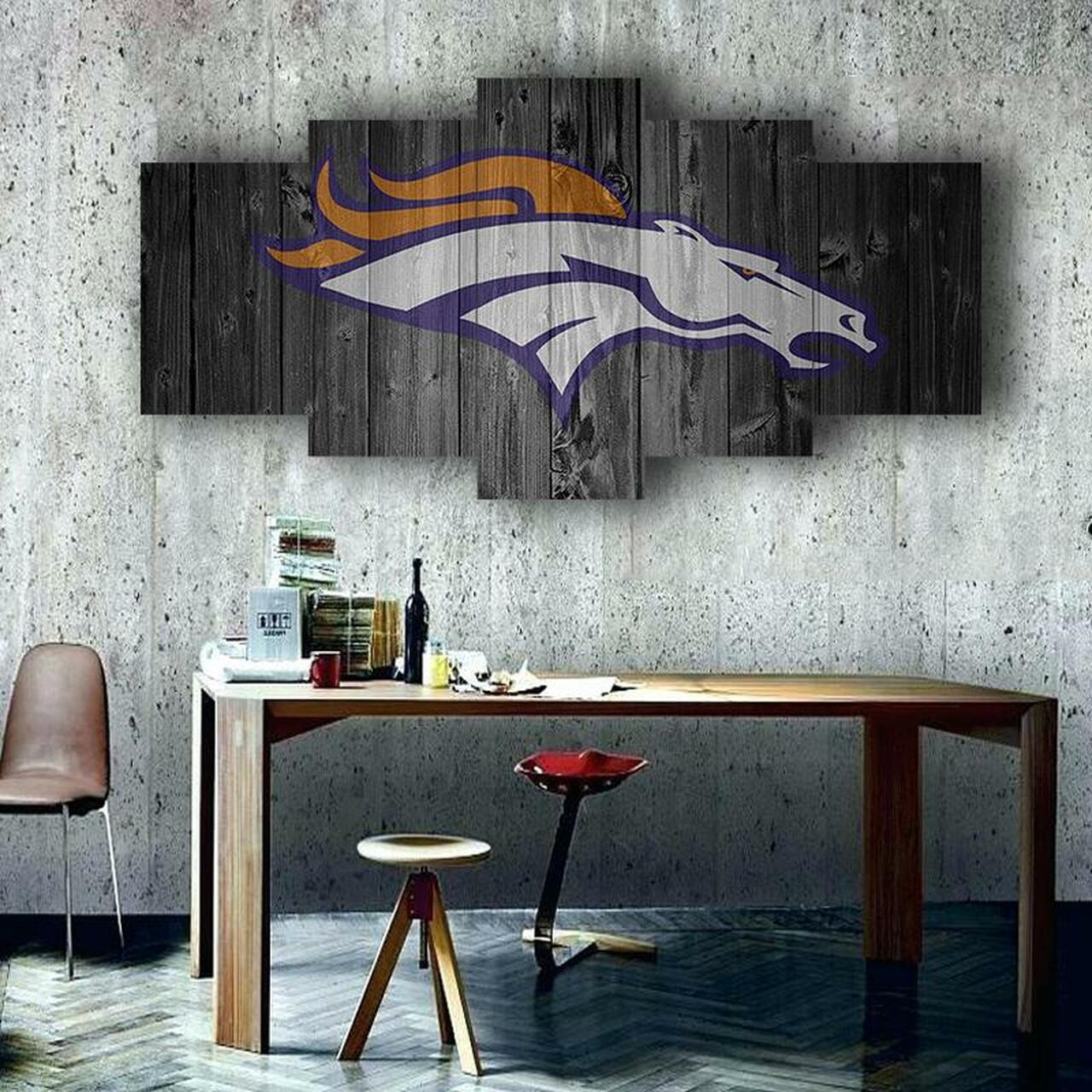 The Denver Broncos Canvas Wall Art