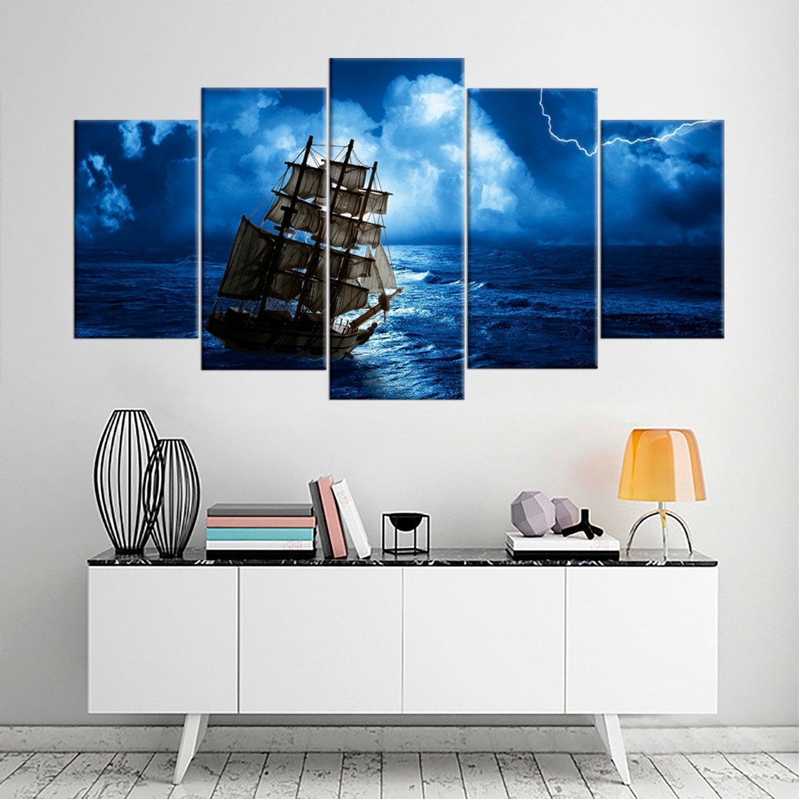 The Ghost Ship Canvas Wall Art