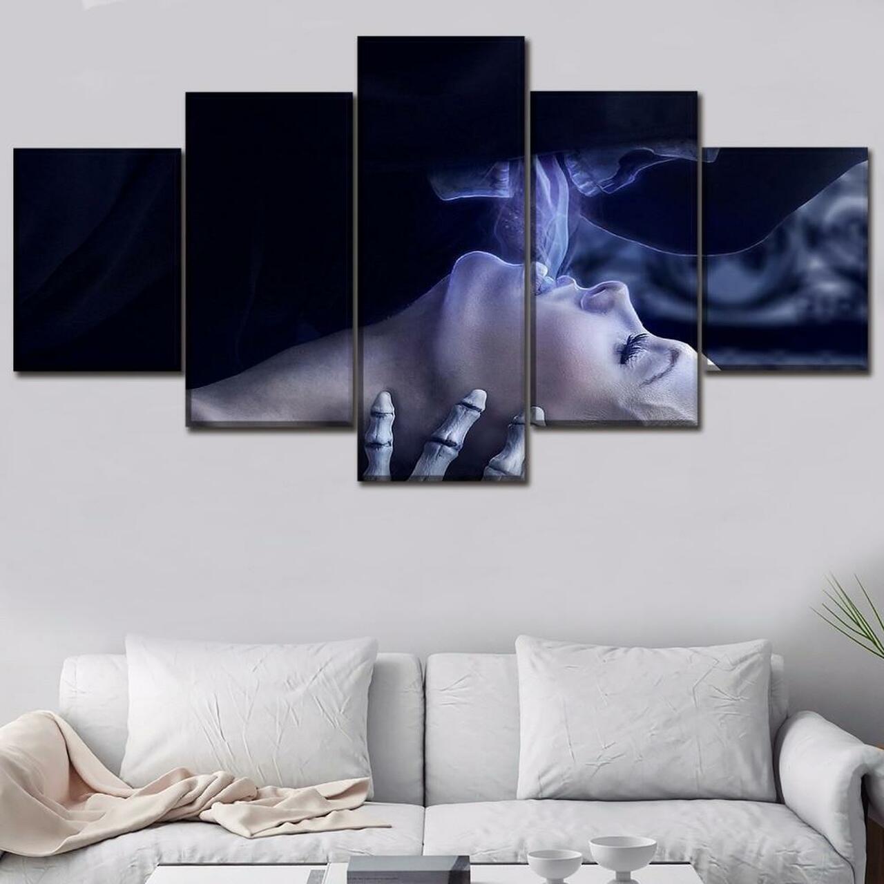The Grim Reaper Canvas Wall Art