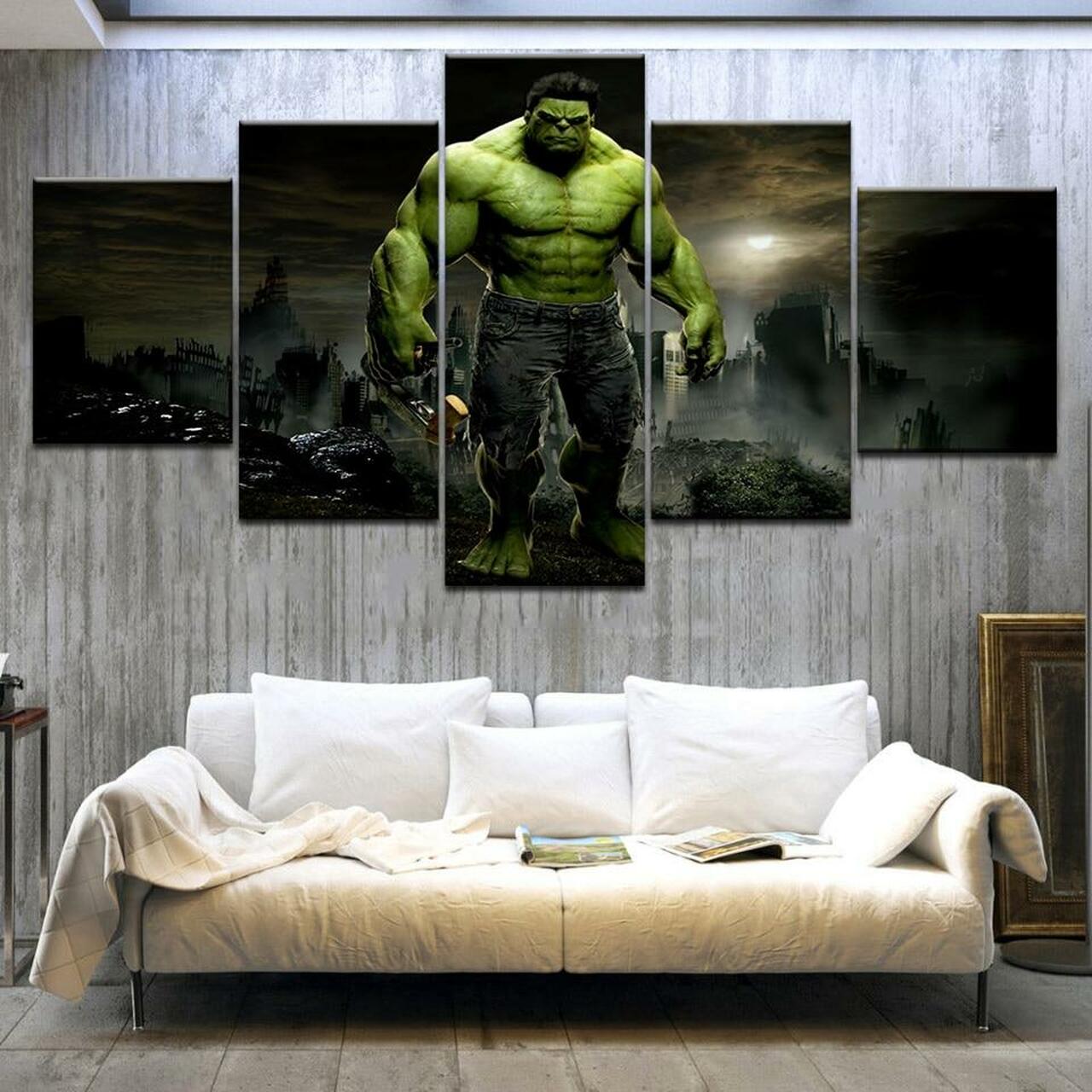 The Incredible Hulk Canvas Wall Art
