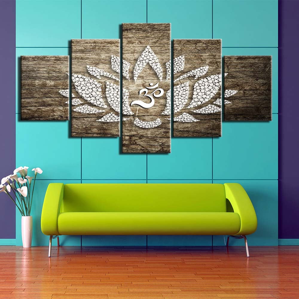 The Qur’An Islamic Calligraphy Motto Mosque-7 Canvas Wall Art