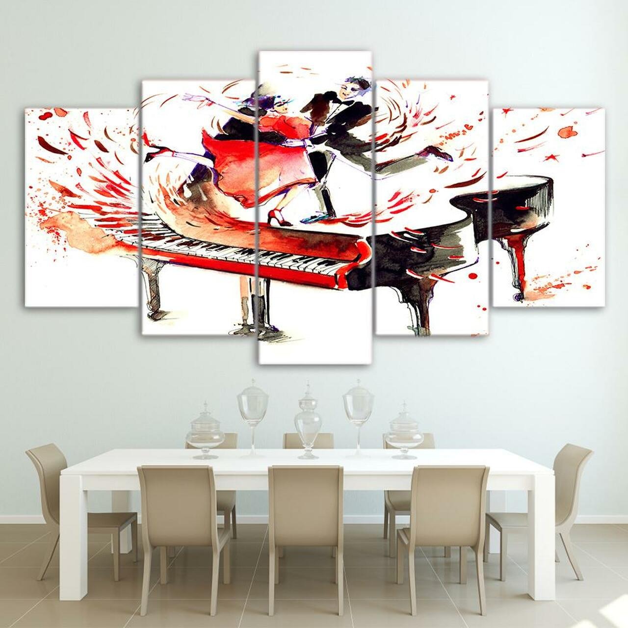 The Waltz Canvas Wall Art