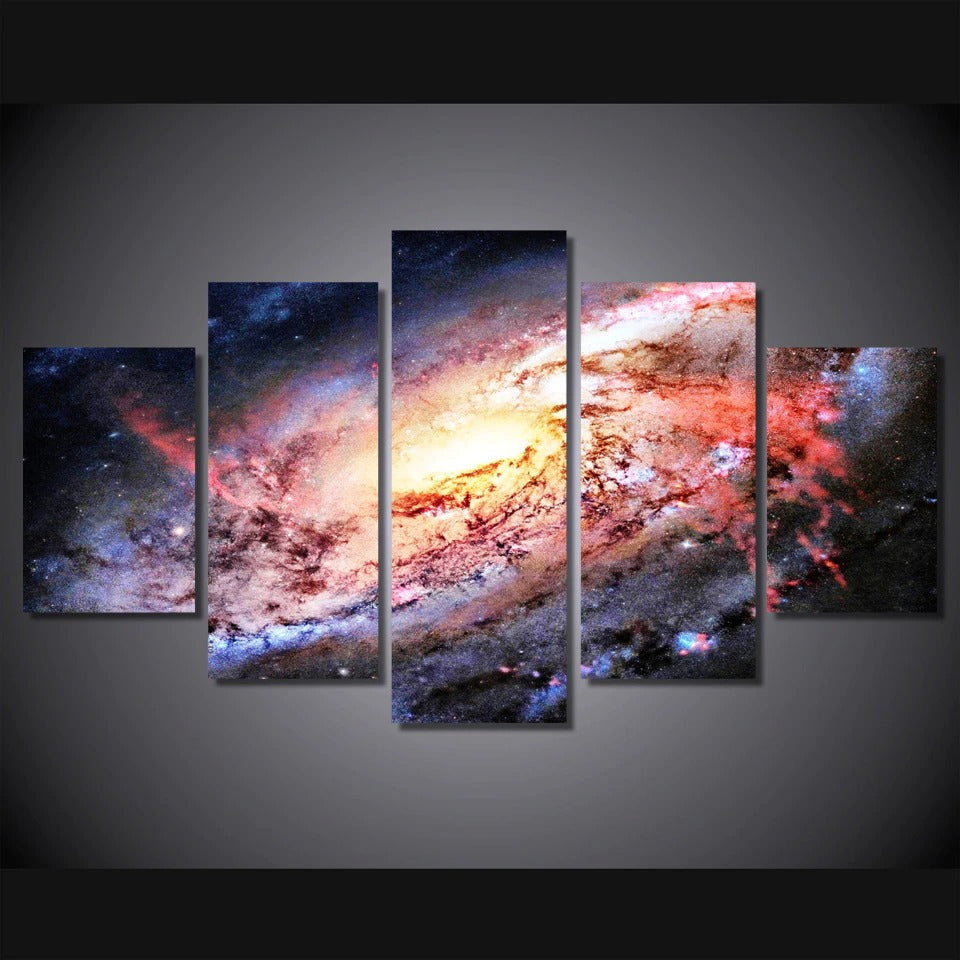 Universe Space Galaxy Stars Canvas Wall Art