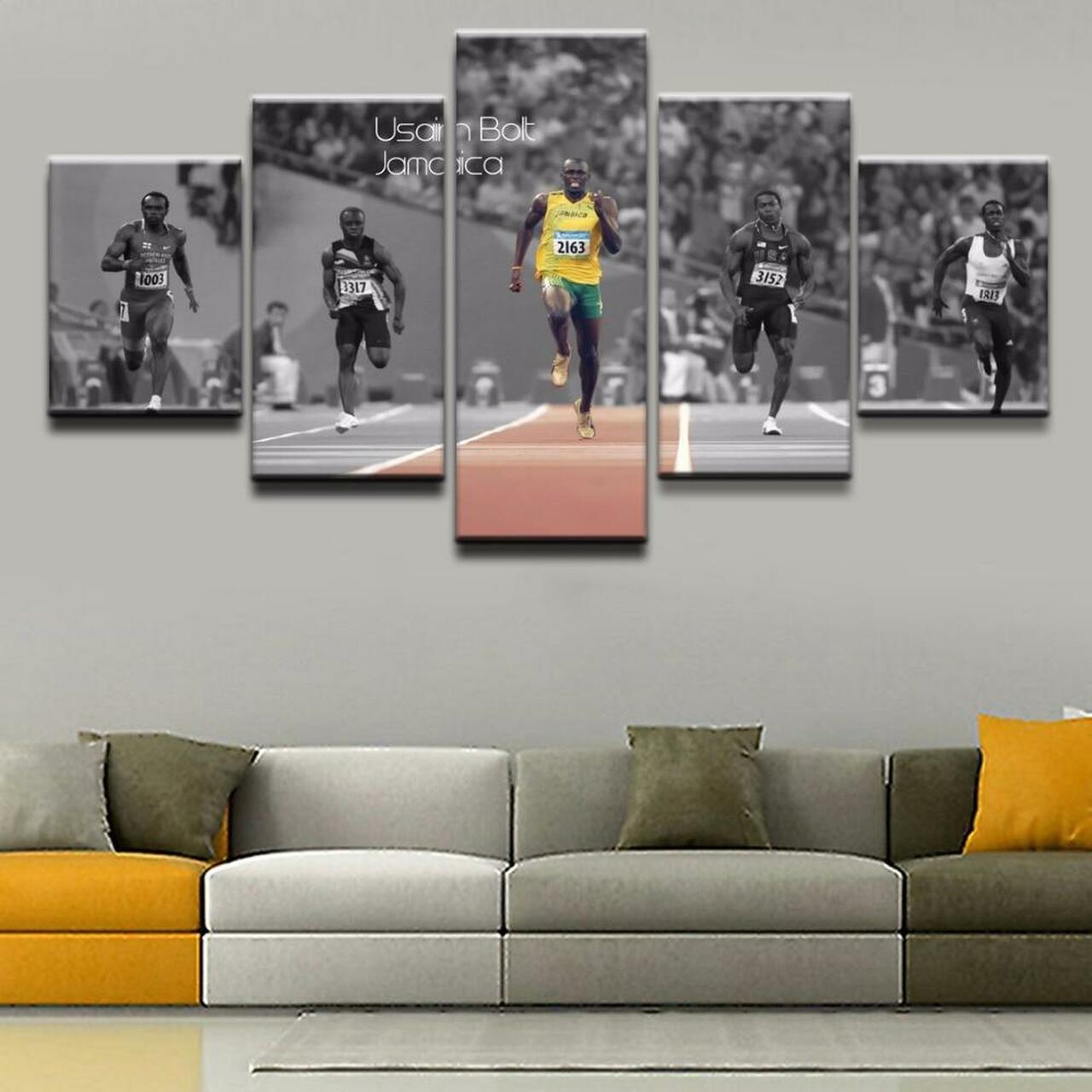 Usain Bolt Canvas Wall Art