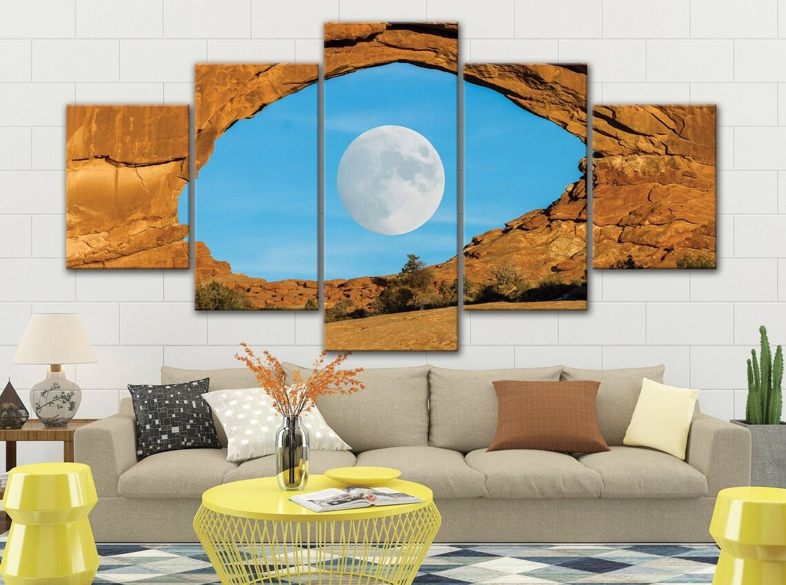 Utah Giant Eye Canvas Wall Art