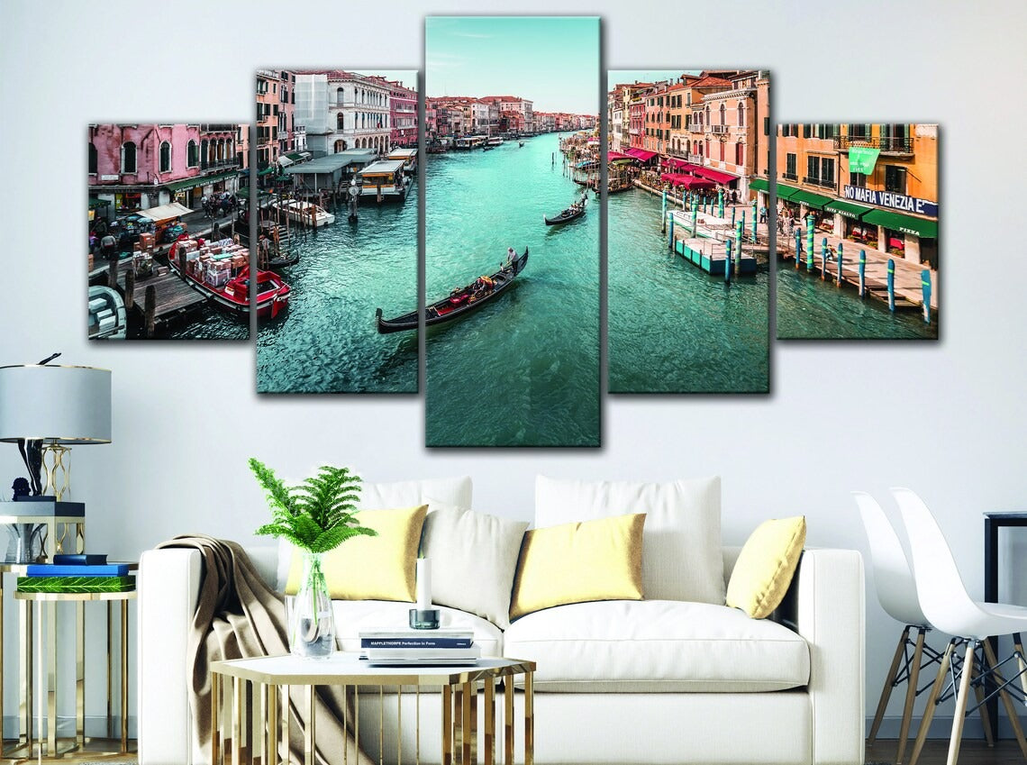 Venice Grand Canal Italy Canvas Wall Art