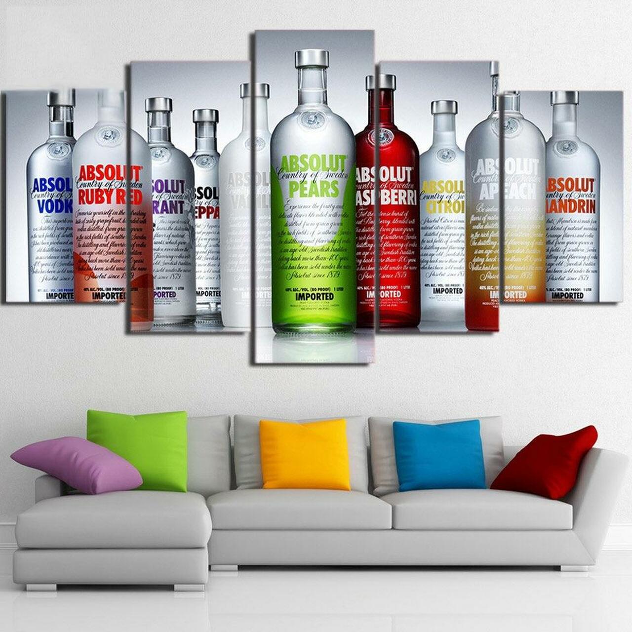 Vodka Canvas Wall Art