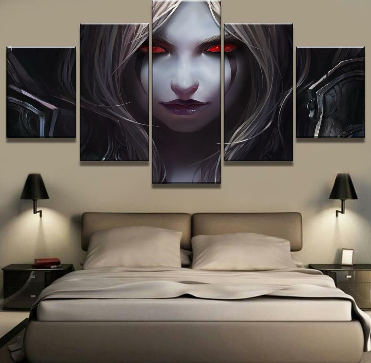 Warcraft Sylvanas Canvas Wall Art