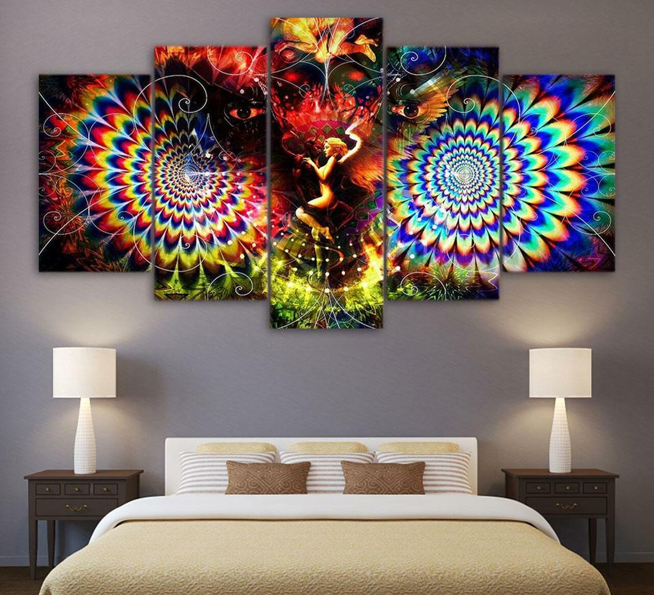 Woman Dreams Canvas Wall Art