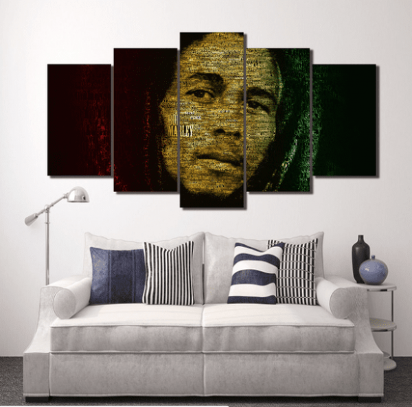 Bob Marley Music And Celebrity – Canvas Wall Art