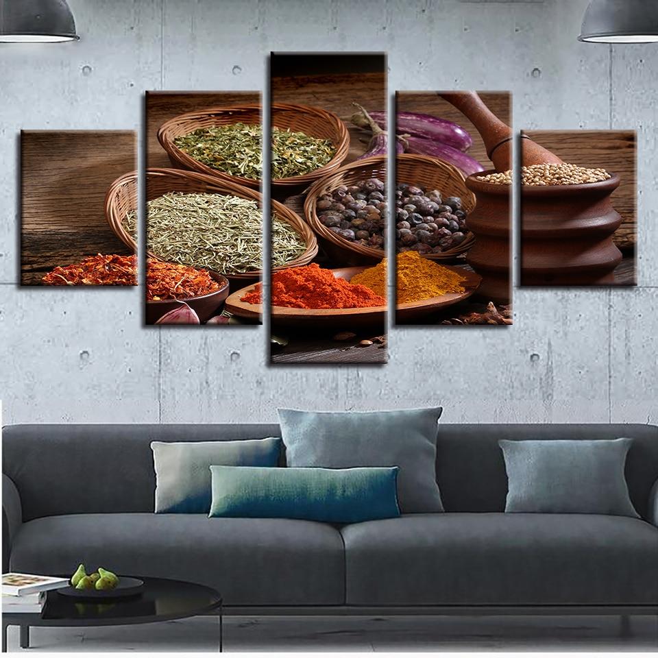 Spices 2 – Kitchen Canvas Wall Art