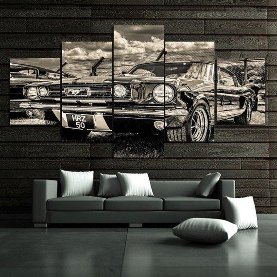 1965 Ford Mustang 1 – Automative Canvas Wall Art