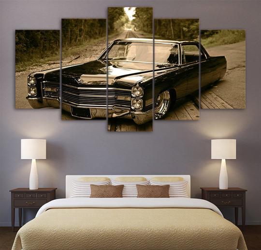 1966 Cadillac Lowrider – Automative Canvas Wall Art