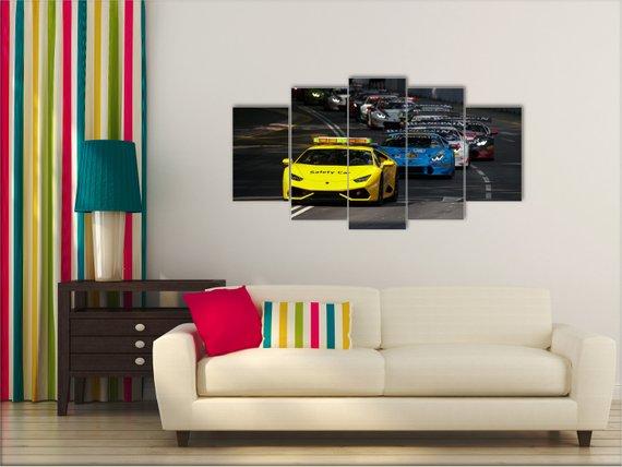 2015 Kuala Lumpur Racing, Cars Lamborghini – Sport Canvas Wall Art