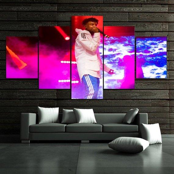 21 Savage Rapper Artist – Famous Person Canvas Wall Art